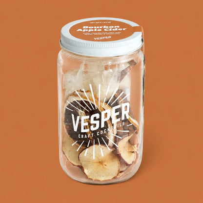 Craft Cocktail Infusion Kit Jar - Bourbon Apple Cider
