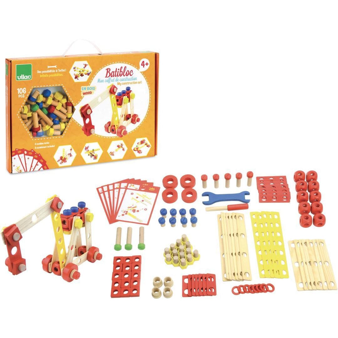 Batiblock Wooden Construction Set-Construction Set Toys-Pretty Clean Shop