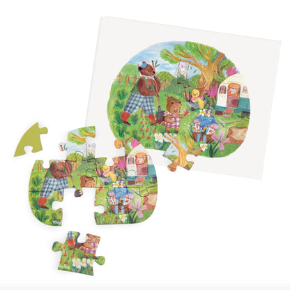 Les Minouchkas Beautiful Day Puzzles  - Set of 4 x 12pcs