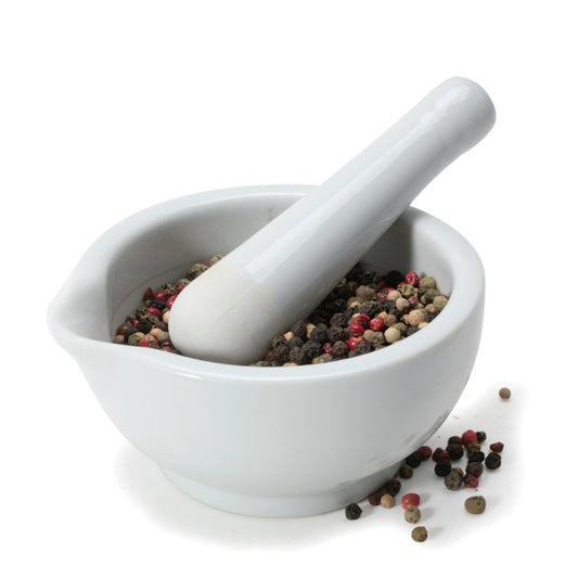 Ceramic Mortar and Pestle