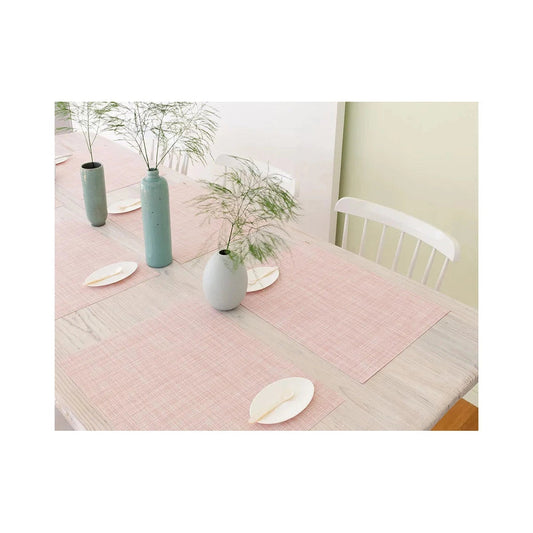 Chilewich Mini Basketweave Table Mat - BLUSH