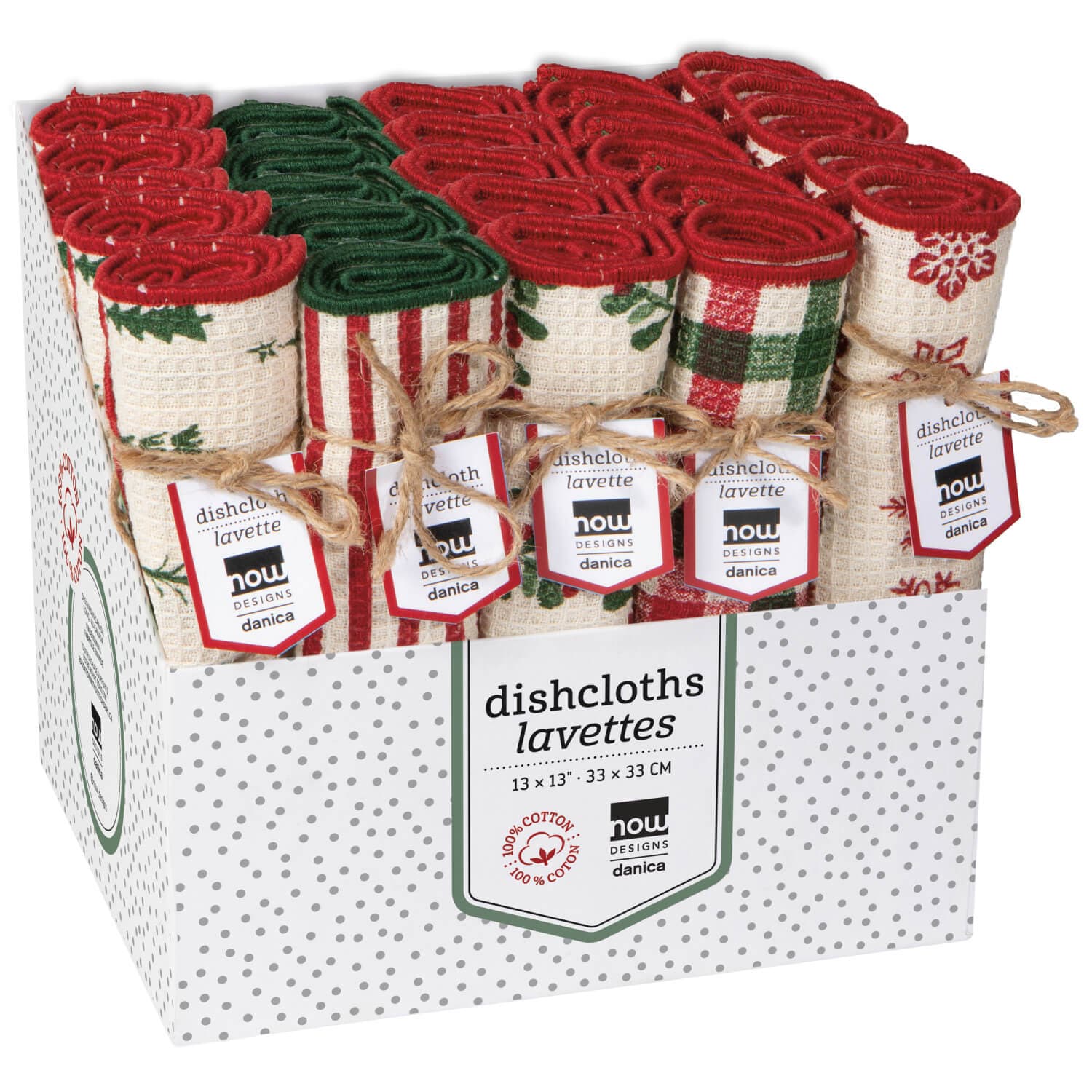 Cotton Dishcloths - Winter Wonders Christmas-Pretty Clean Shop