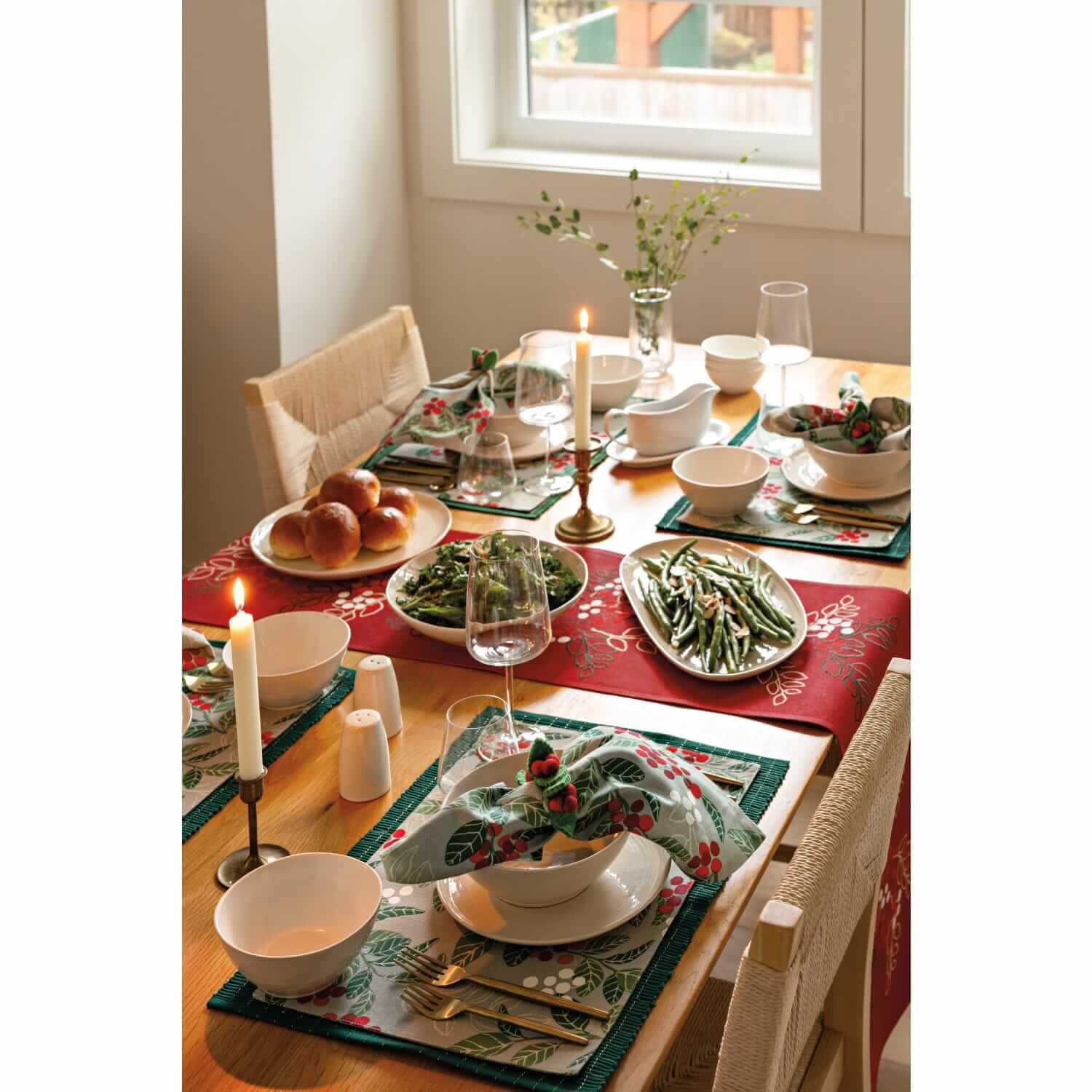 Felt Napkin Rings - Merry Berry Christmas-Pretty Clean Shop