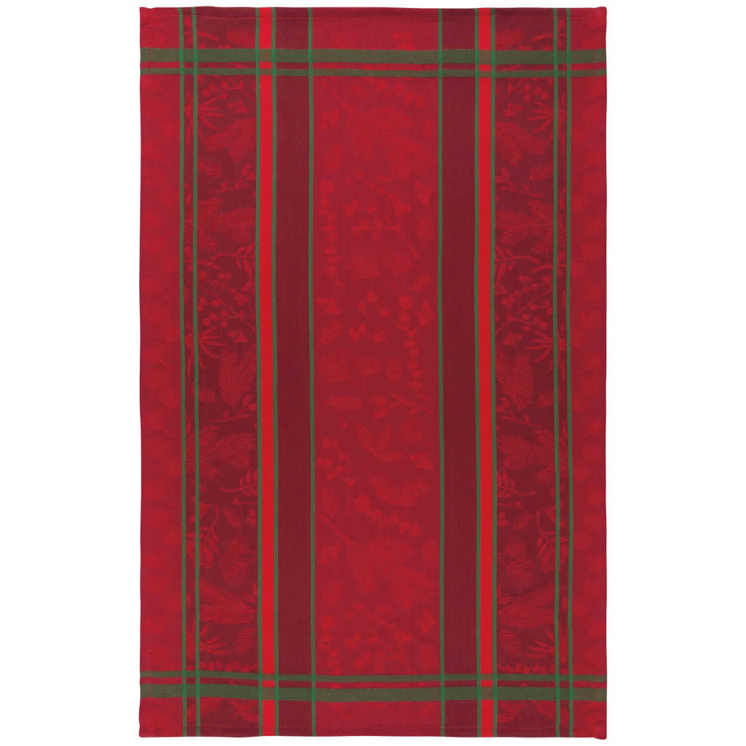 Jacquard Kitchen Tea Towel - Winterberry Christmas-Pretty Clean Shop