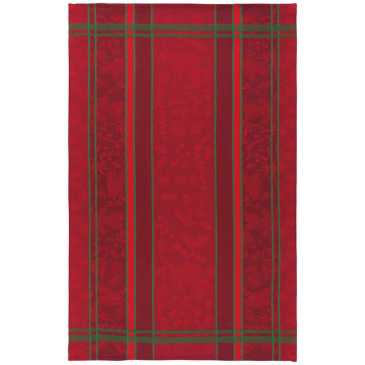 Jacquard Kitchen Tea Towel - Winterberry Christmas-Pretty Clean Shop