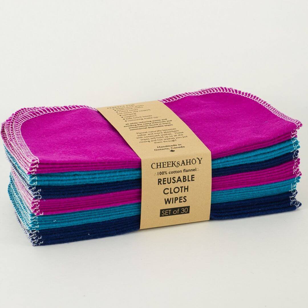 Cloth Wipes - Cotton Flannel
