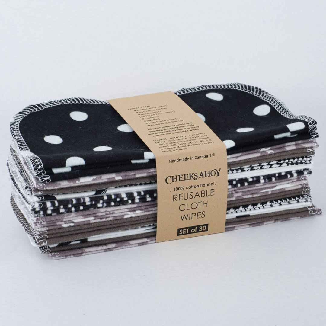 Cloth Wipes - Cotton Flannel