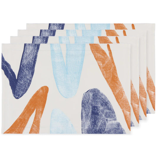 Cotton Placemats Canvas - Set of 4