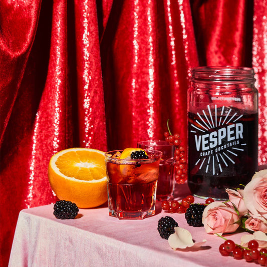 Craft Cocktail Infusion Kit Jar - Cranberry Whiskey Sour