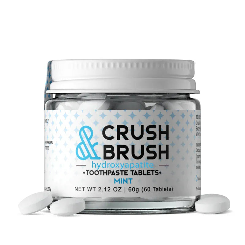 Toothpaste Tablets Crush & Brush w/hydroxyapatite