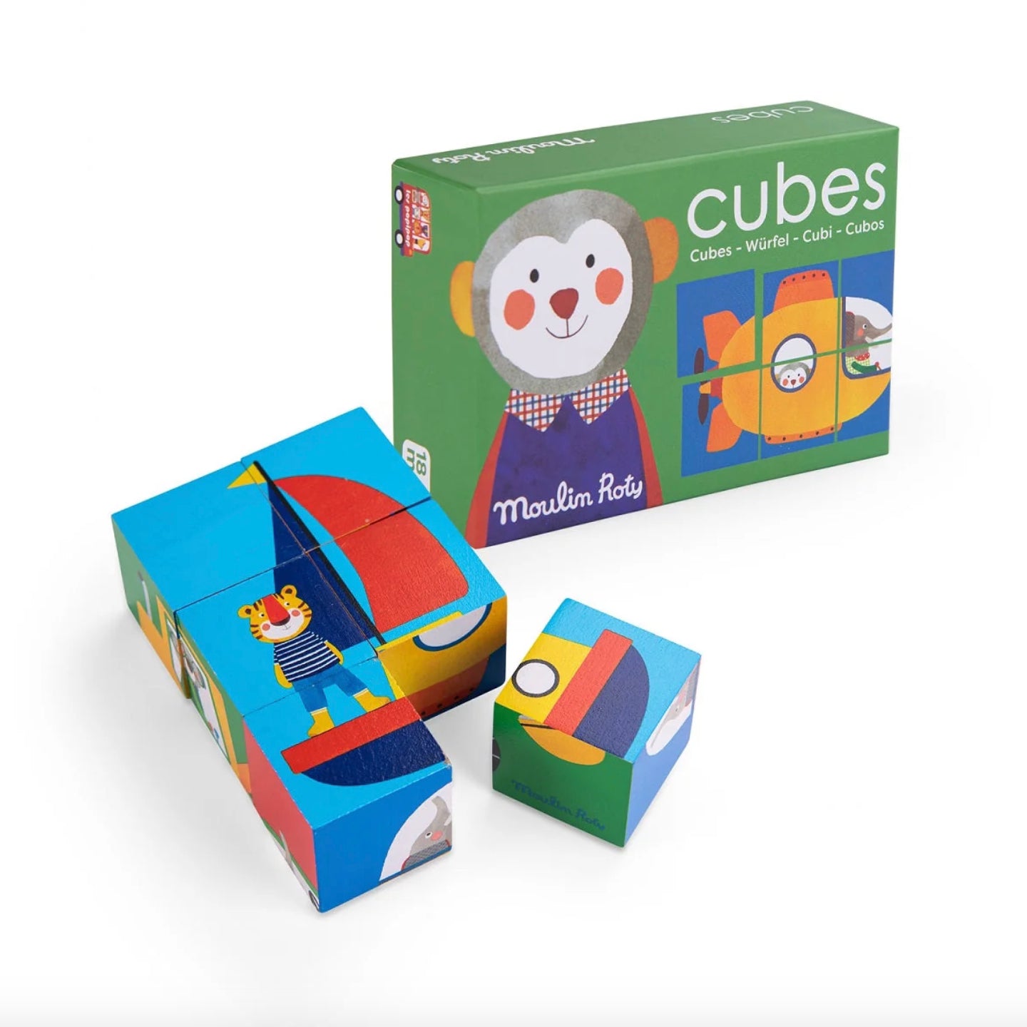 Popipop - 6 Cube Puzzle