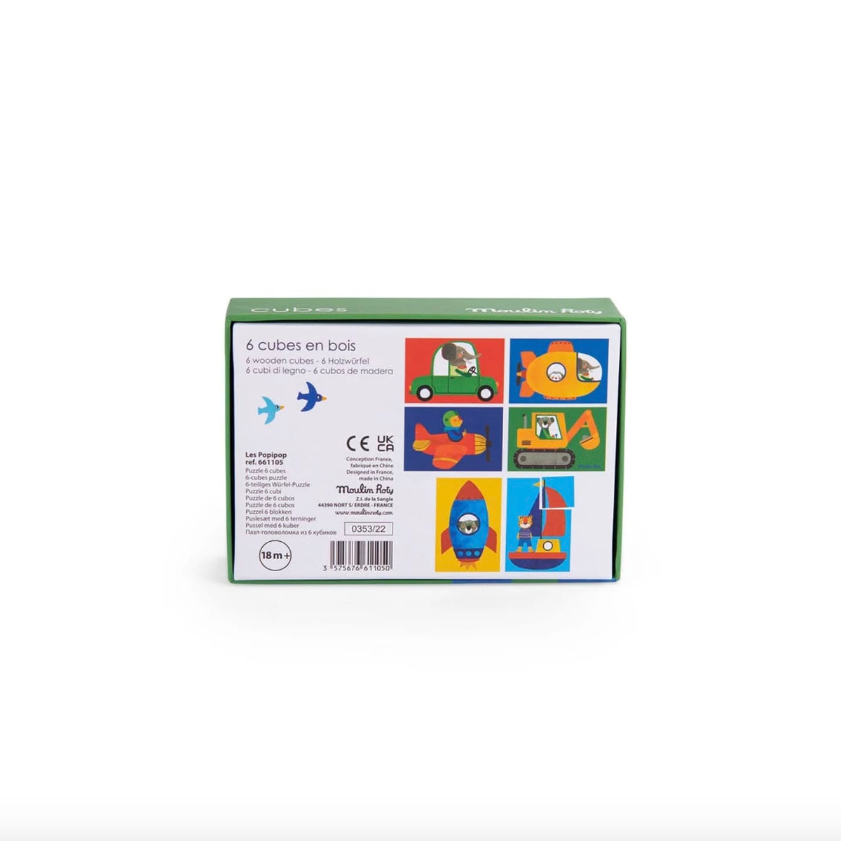 Popipop - 6 Cube Puzzle