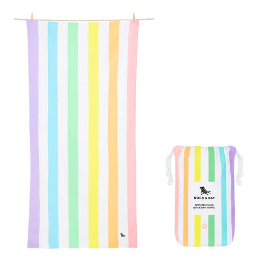 Dock & Bay Quick Dry Towels - Unicorn Waves - Kid's Medium