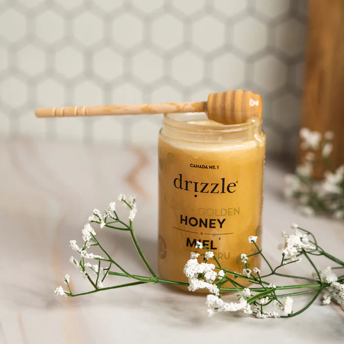 Drizzle Golden Raw Honey