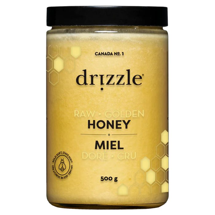 Drizzle Golden Raw Honey