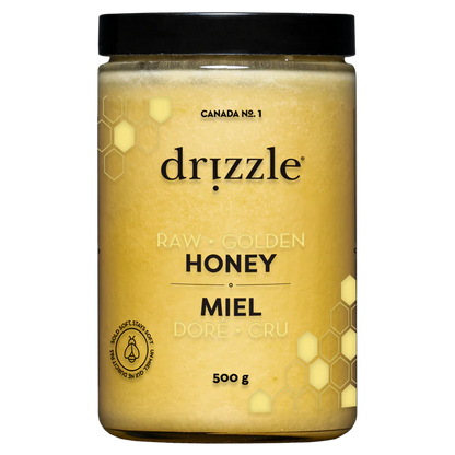 Drizzle Golden Raw Honey