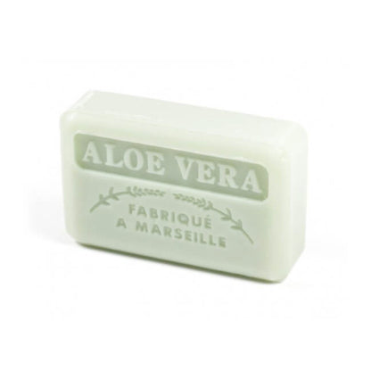 Marseille Soap Bar for Skin with Organic Shea Butter - Aloe Vera