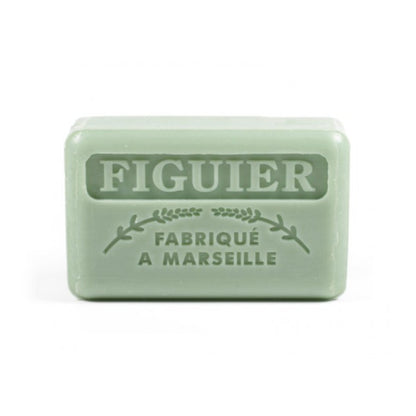 Marseille Soap Bar for Skin with Organic Shea Butter - Fig Tree