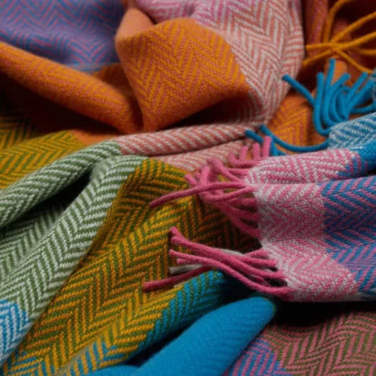 Deel Lambswool and Cashmere Throw