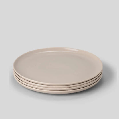 The Dinner Plates (4-Pack) - Desert Taupe by FABLE