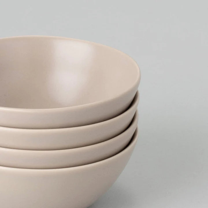 The Breakfast Bowls (4-Pack) - Desert Taupe by FABLE