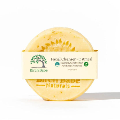 Facial Cleanser Bar - Oatmeal - by Birch Babe Naturals