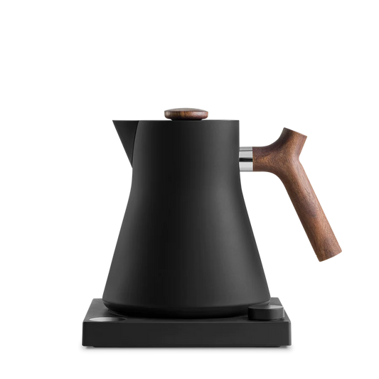 Fellow Corvo EKG Eletric Kettle (120V) - Matte Black & Walnut