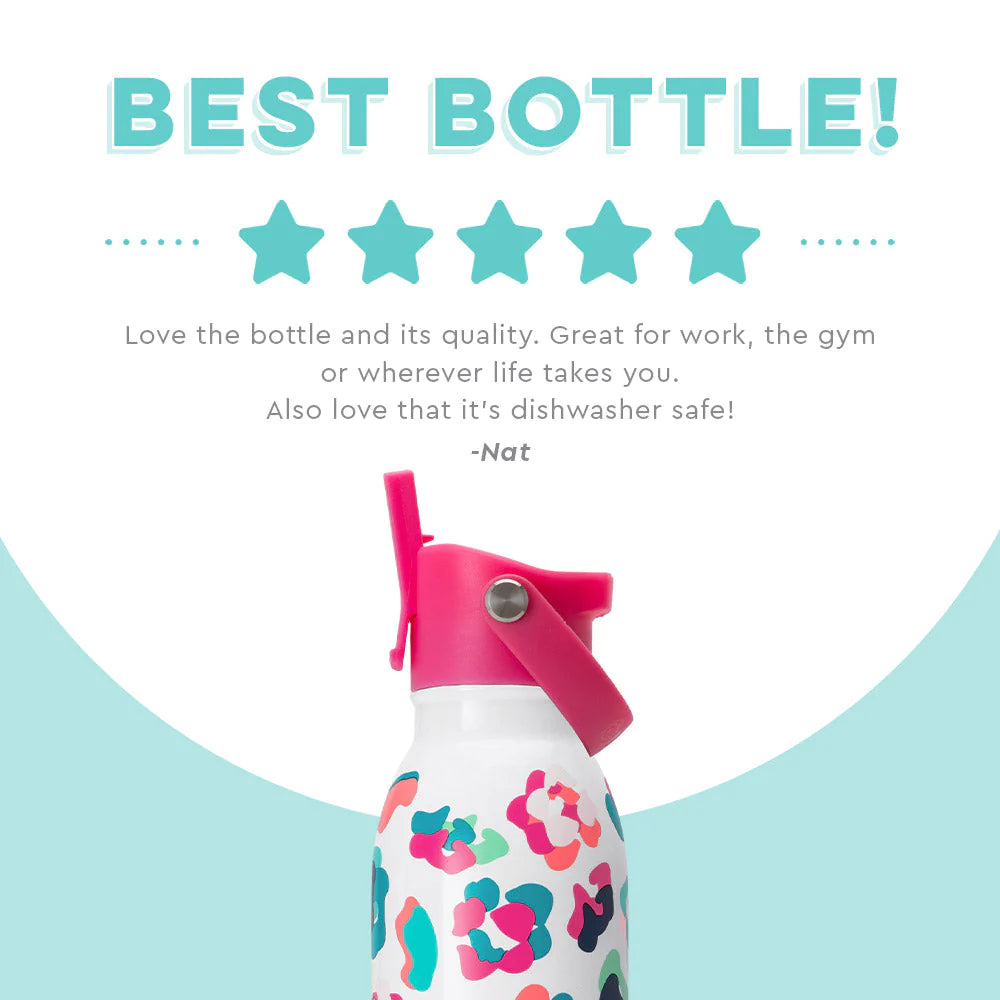 Flip Sip Water Bottle (20oz) - Party Animal - Swig Life