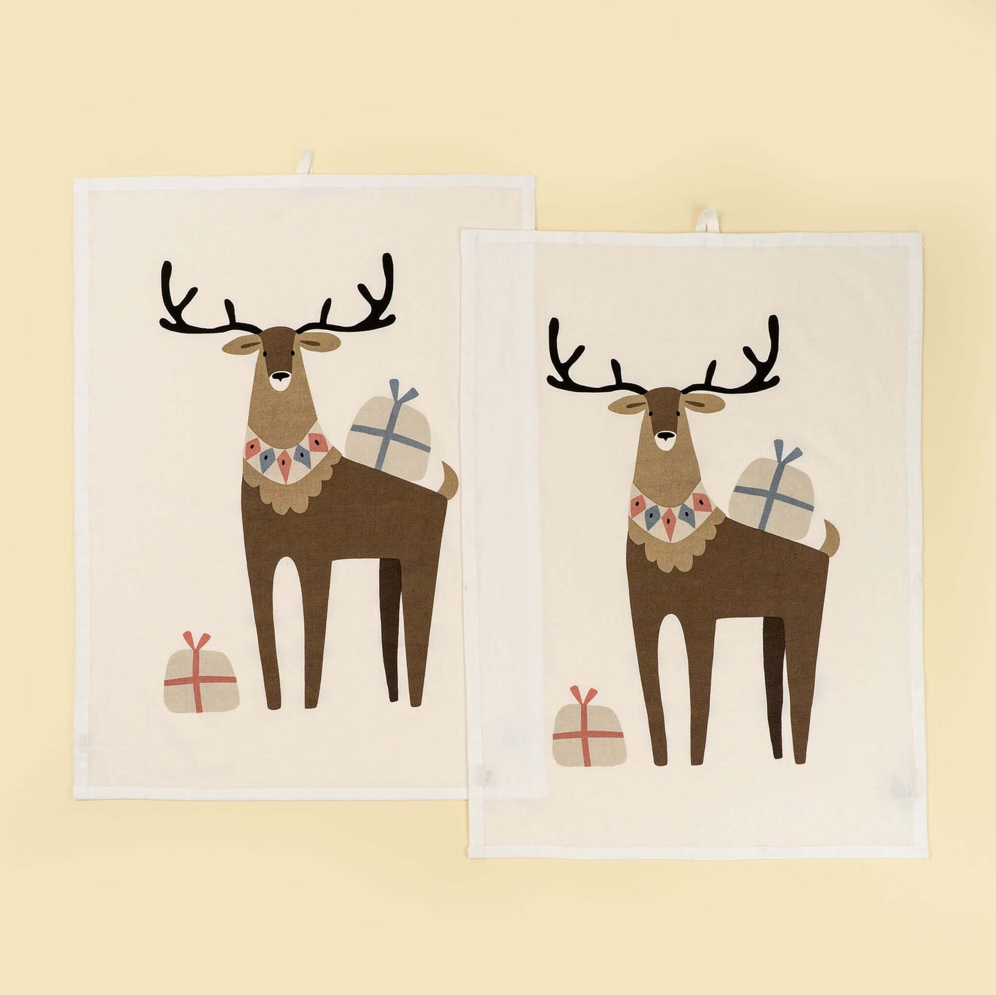 Stag Flour Sack Tea Towel-Pretty Clean Shop