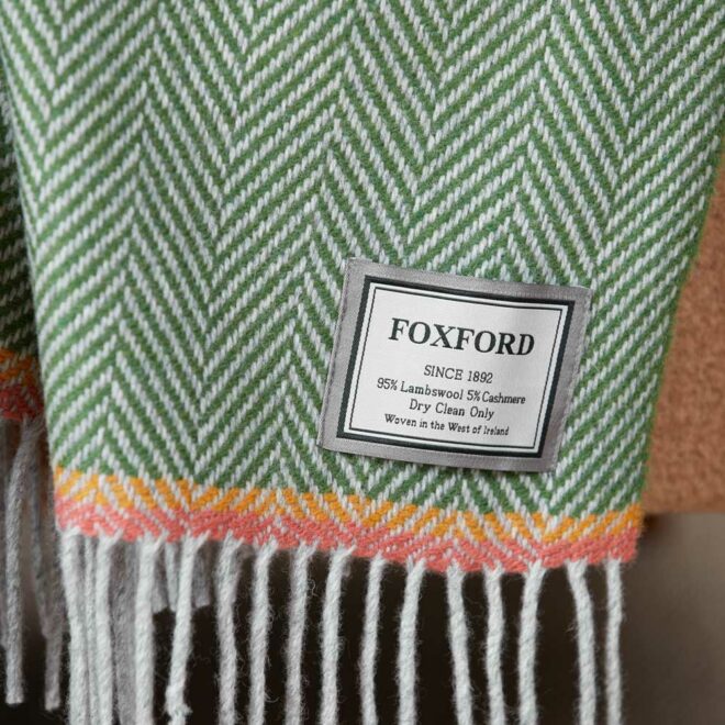 Foxford Barrow Cashmere/Wool Throw