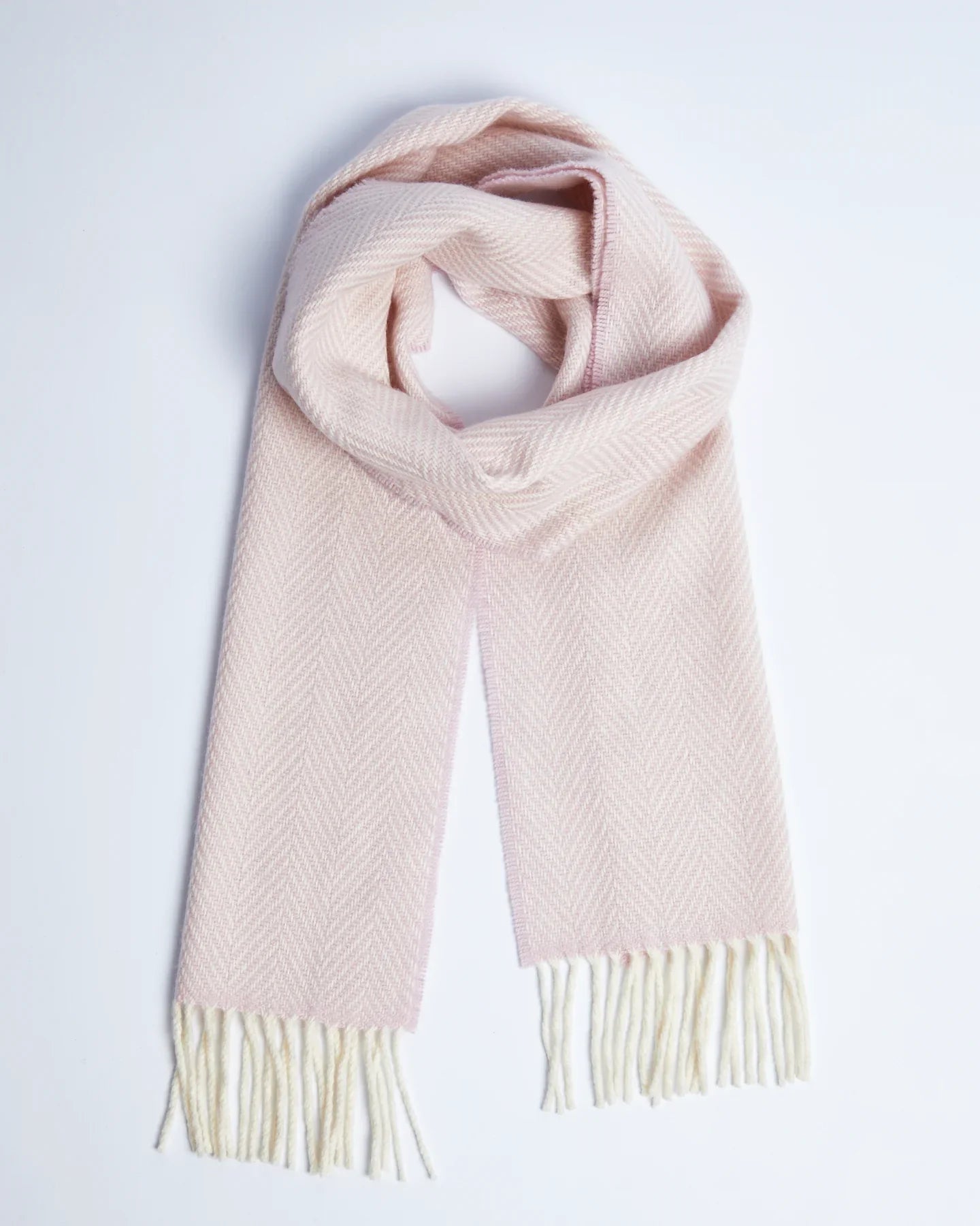 Herringbone Cashmere Blend Scarves