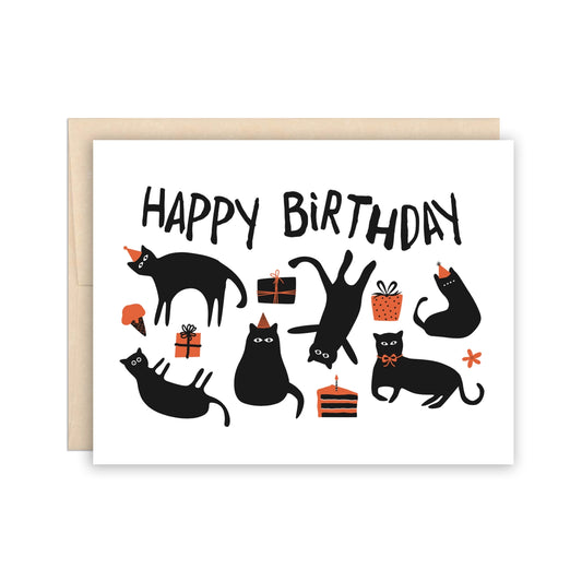 Happy Birthday - Funny Cat Party