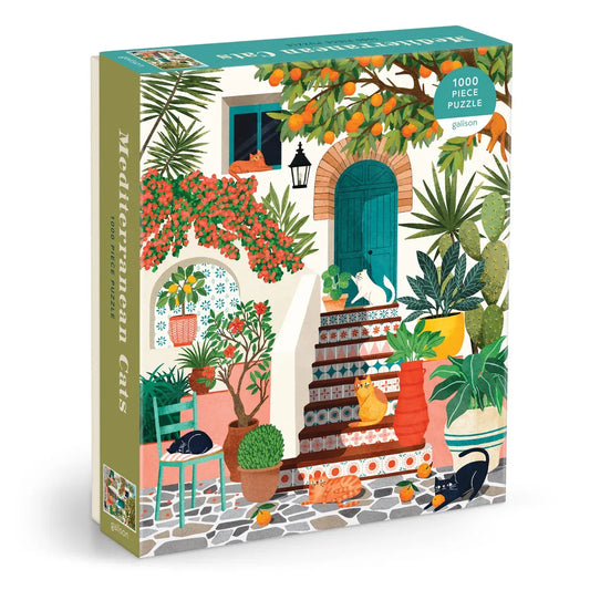 Mediterranean Cats 1000 Puzzle