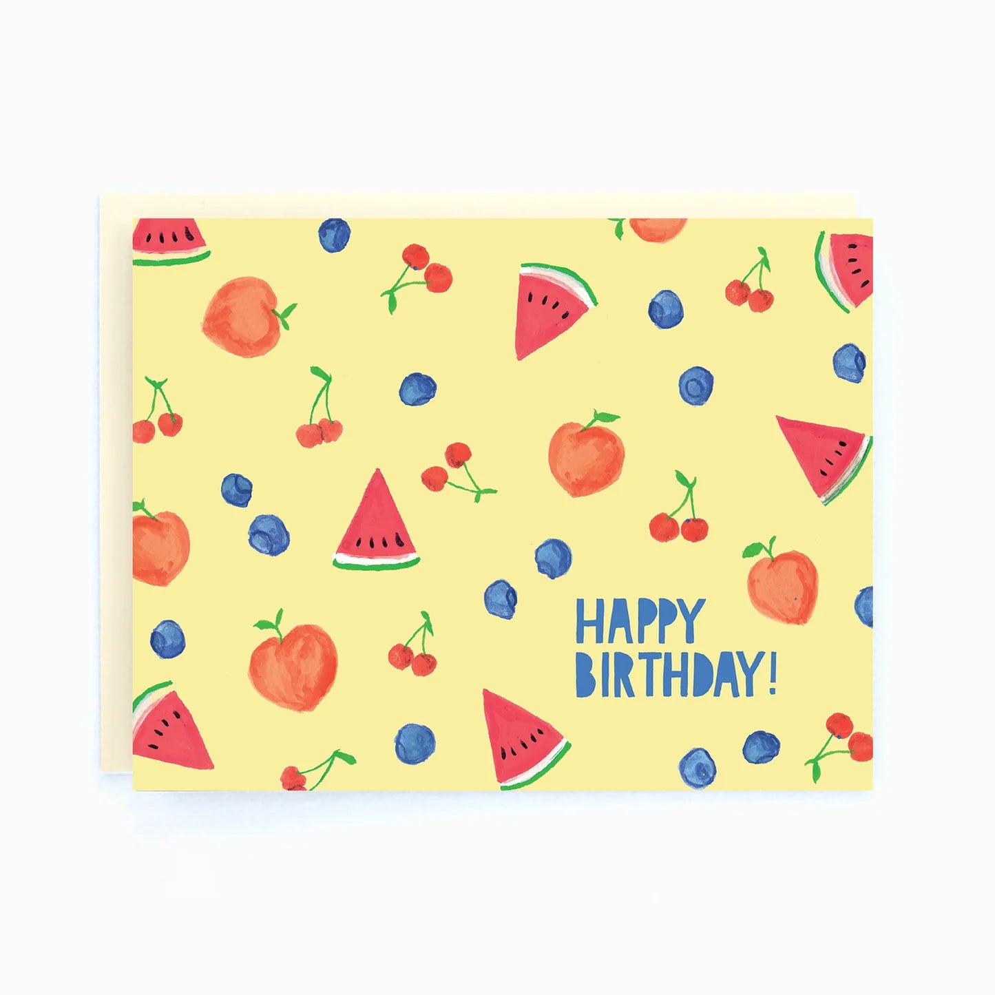 Happy Birthday - Fruits
