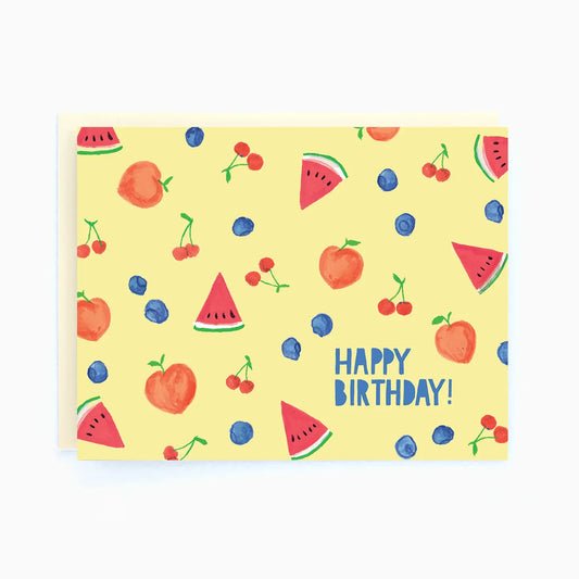 Happy Birthday - Fruits | prettycleanshop.myshopify.com