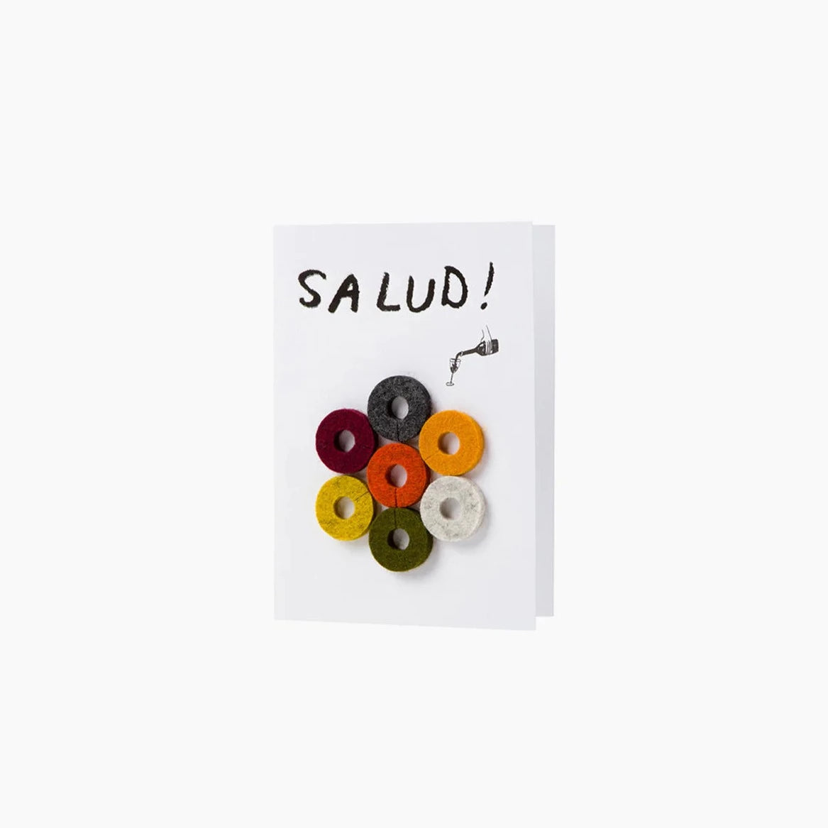 Wine Ote's Wine Markers Salud Card - Graf Lantz