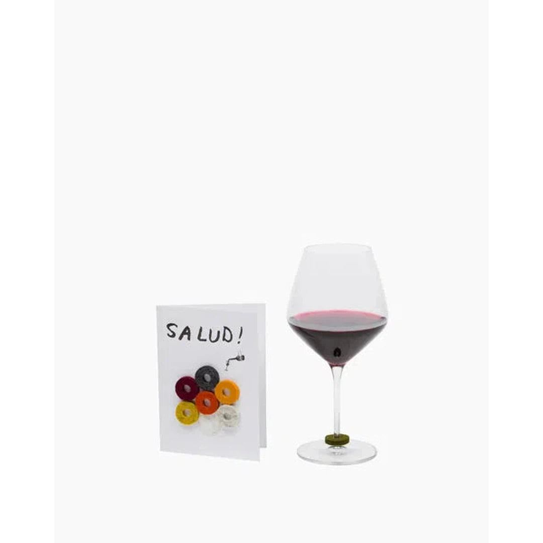 Wine Ote's Wine Markers Salud Card - Graf Lantz