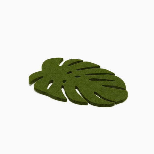 Monstera Leaf Trivet Loden Green Small - Graf Lantz