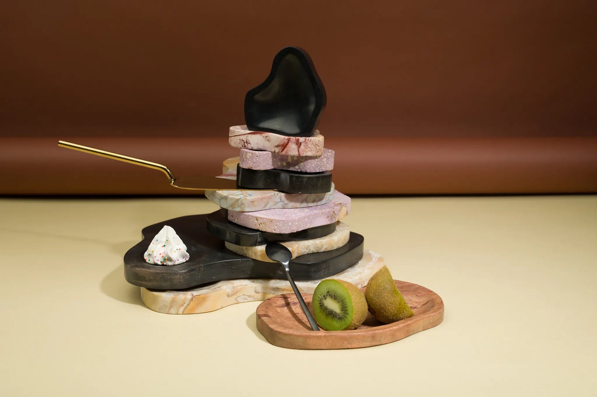Gemstone Catchall - Black Onyx 4"