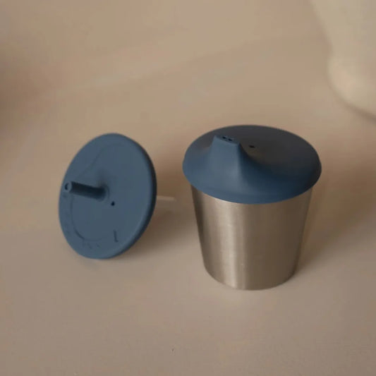 2-in-1 Stainless Steel Baby Cup
