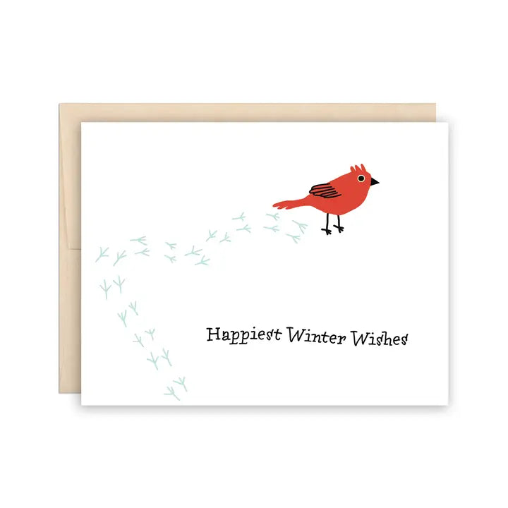 Holiday - Happiest Winter Wishes Cardinal (Box of 8)