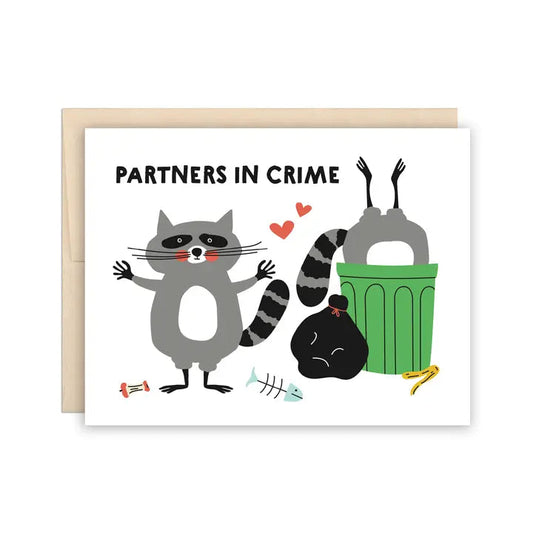 Love & Friendship - Partners in Crime Raccoons