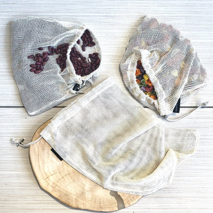 Grocery & Produce bags - Cotton Mesh