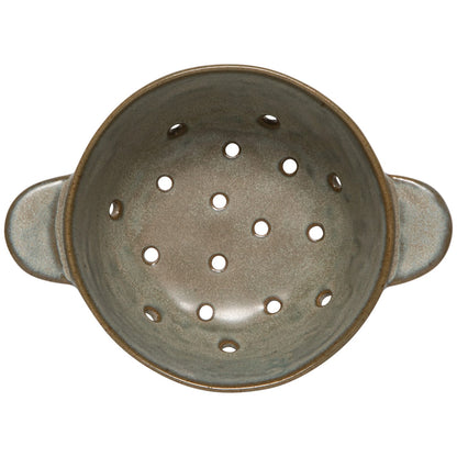 Grey Stoneware Fruit Bowl | prettycleanshop