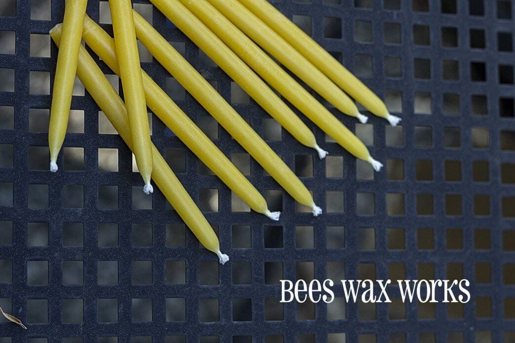 Hannukah Beeswax Candles - Set of 45-Candles-Pretty Clean Shop