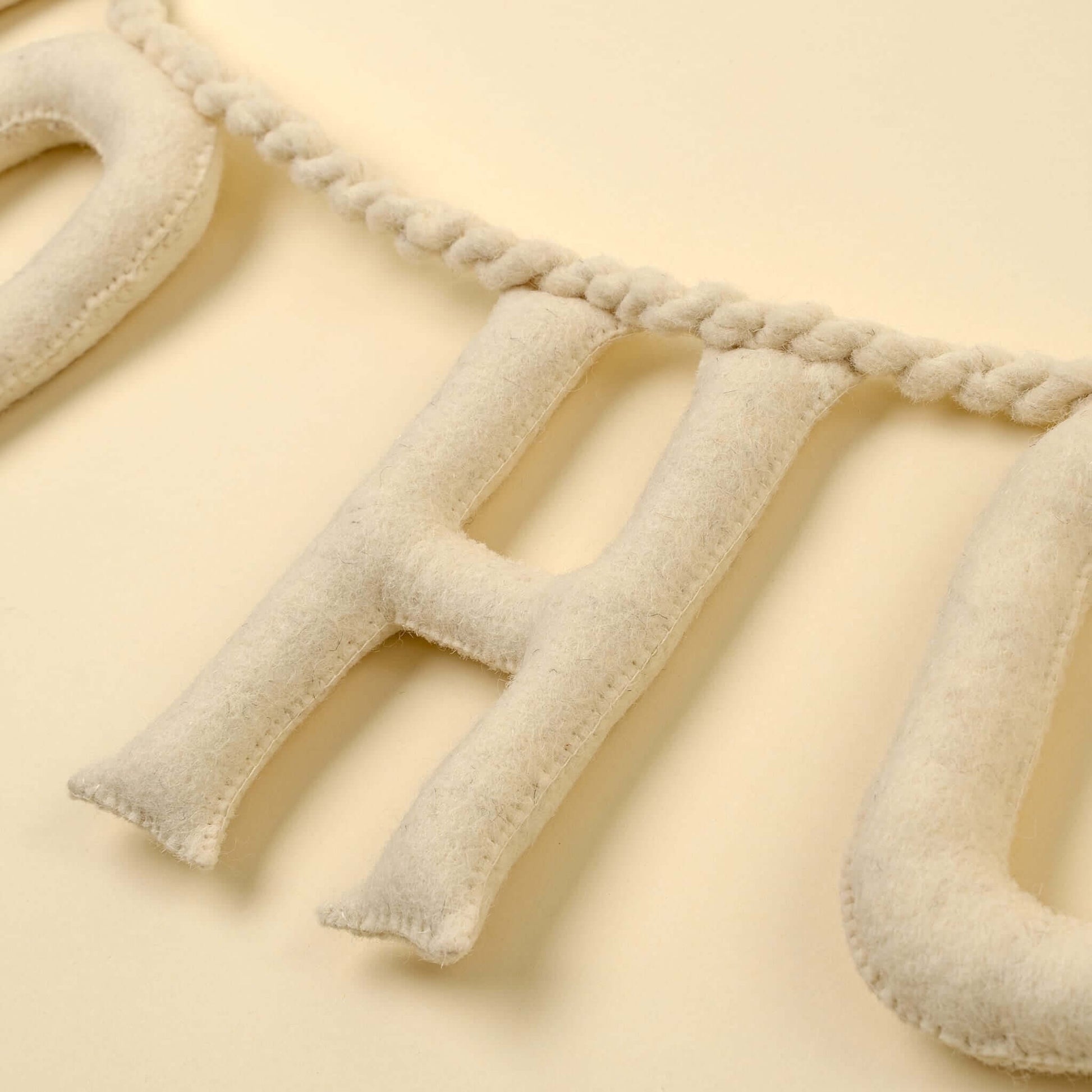 Holiday Felt Garland-Pretty Clean Shop