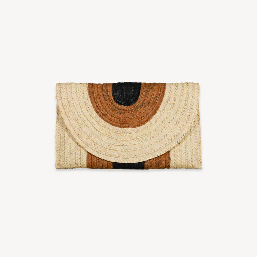 Palm Leaf Clutch - 3 Color