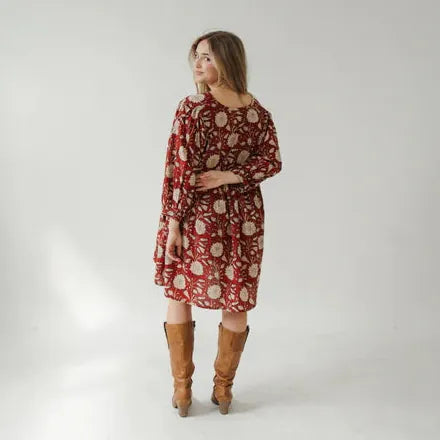 Mira Mini Dress - Anala Red | prettycleanshop