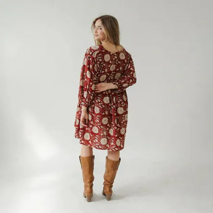 Mira Mini Dress - Anala Red | prettycleanshop