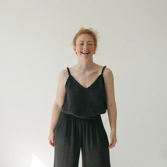 Crinkle Strappy Top | prettycleanshop